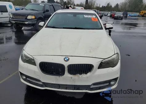 2015 BMW 528 I z USA, uszkodzony, nr VIN WBA5A5C5XFD514203